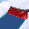 2 In 1 Snow Scraper with Large Brush Head Extendable Ice Scraper Snow Brush Portable Auto Scraper Snow Brush