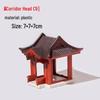 Ancient Architecture Bonsai Pavilion Ornament for Fish Tank and Aquaterrarium Landscaping