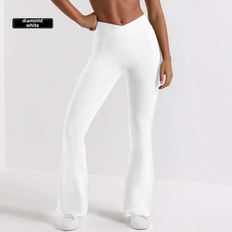 Комплект сексуального нижнего белья Cross-Border: Спортивный бюстгальтер-комбинезон и штаны для йоги с высокой талией