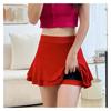 Fashion Dancer Bubble Skirt Women's Safety Pants Skirts Sexy Mini Skater Medium Pleated Skirt Fluffy Sun Dress Casual Uniform