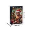 Capybara 3D Christmas Advent Calendar 24 Days Countdown Pendants Home Party Christmas Tree Decorations Hanging Ornaments Gifts