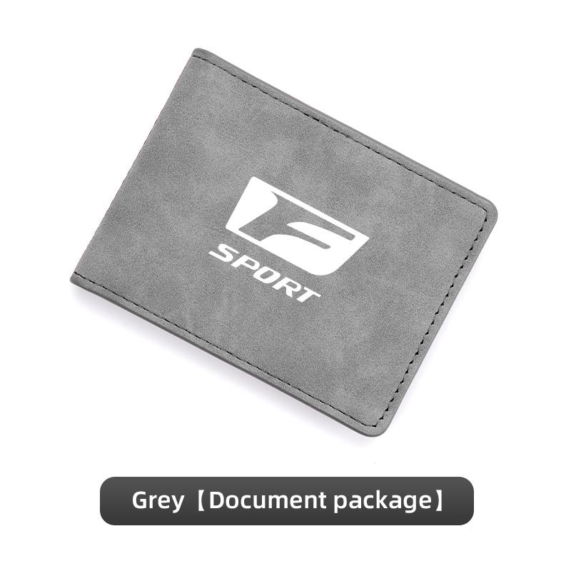 Car Styling Driver License Bag Wallet ID Card Storage For Lexus GX460 GX RX450h IS250 IS300h NX300h RX400h RX350 LS RX300 GS RX AEF1