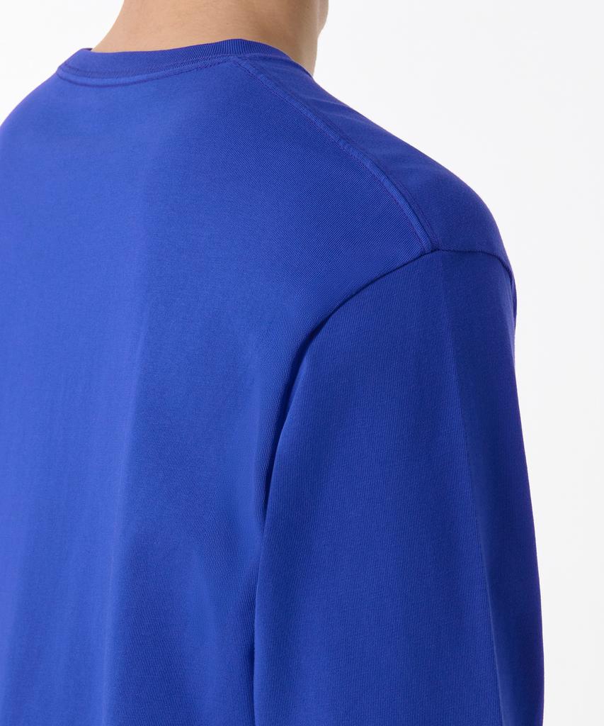 MUSINSA STANDARD Basic Long Sleeve T-Shirt [Blue]