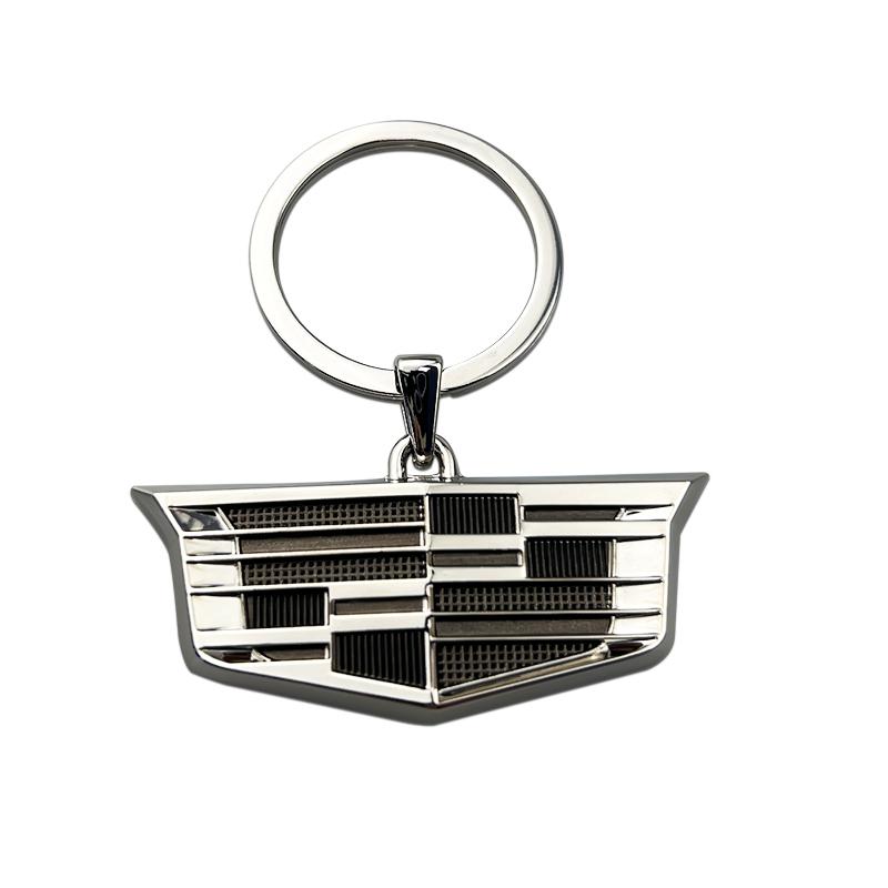 3D Metal Car Keychain Holder Key Ring Pendant for Cadillac ATS BLS SLS SRX CT4 CT5 CT6 CTS ESCALADE XT4 XT5 XT6 XTS Accessories