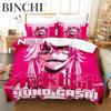 Yuno Gasai Mirai Nikki Комплект постельного белья Single Twin Full Queen King Size Комплект постельного белья Aldult Boys Bedroom Duvetcover Sets Anime Bed