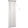 Venetian Blind Dark Brown with Pattern 150 x 40 cm 25 mm PVC
