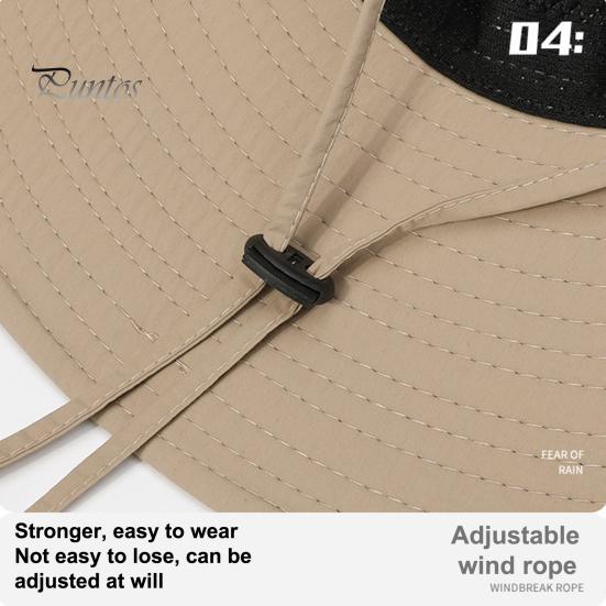 Рыбацкая шляпа с широкими полями, однотонная, со шнуровкой, мужская и женская, универсальная, солнцезащитная, для отдыха на природе, шляпа для бассейна