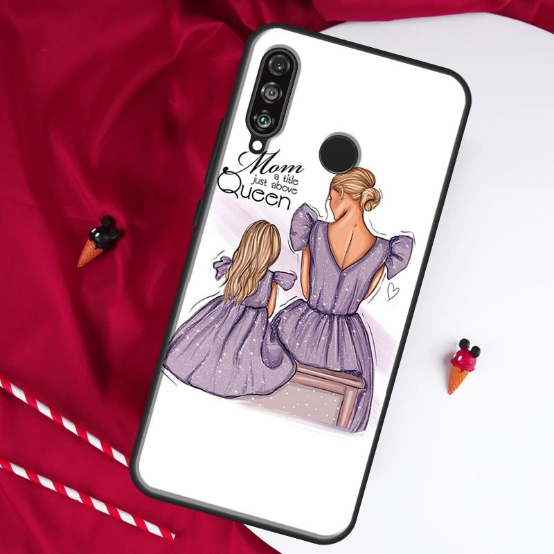 Супермама Девочка Сын Дочь Для Huawei Nova 9 SE 10 5T Y90 Y70 Y60 Y61 Y91 Y72 12i 12s 11i P60 Pro P20 P30 P40 Lite Чехол