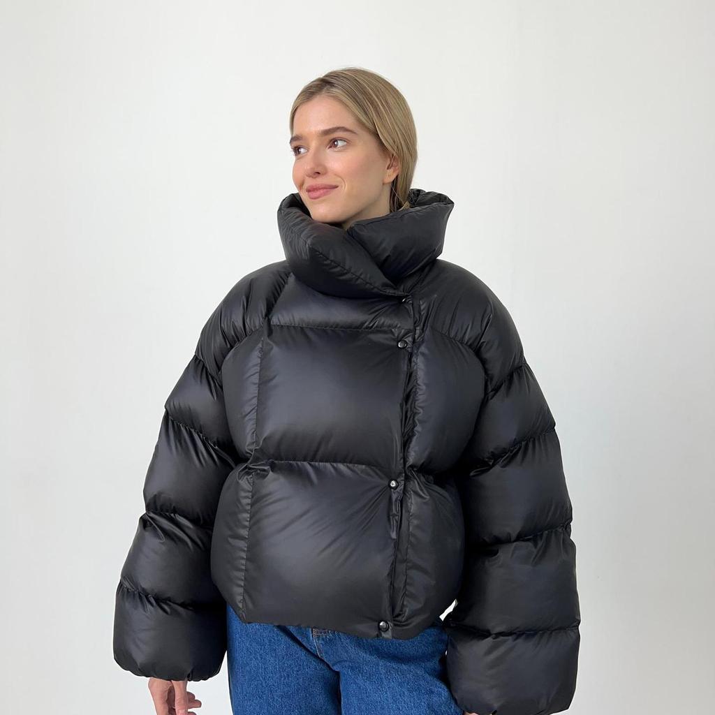 Winter Warm Cotton Puffer Jackets Women's Loose Parkas Coat Vintage Bread Jacket Outwear Office Ladies Quilted Jacket