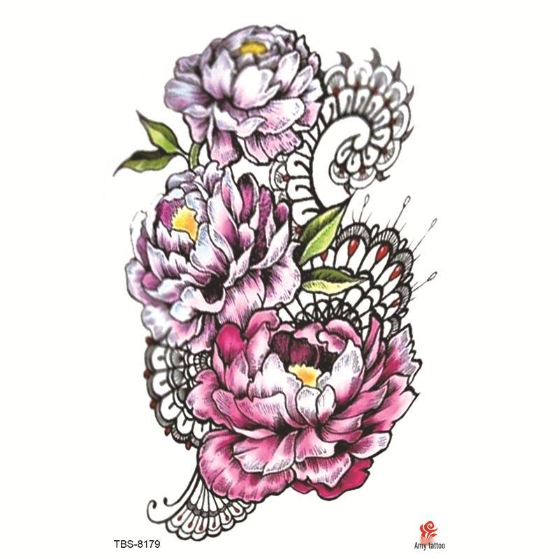 Водонепроницаемый набор тату-наклеек на всю руку с тотемными символами