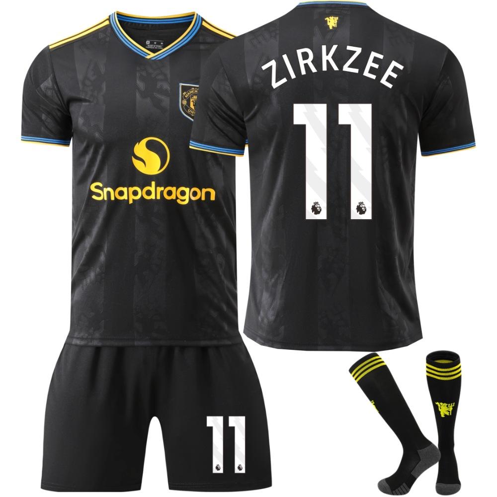 25-26 Manchester United F.C Away Jersey Football Jersey for Kids and Adults ZIRKZEE #11