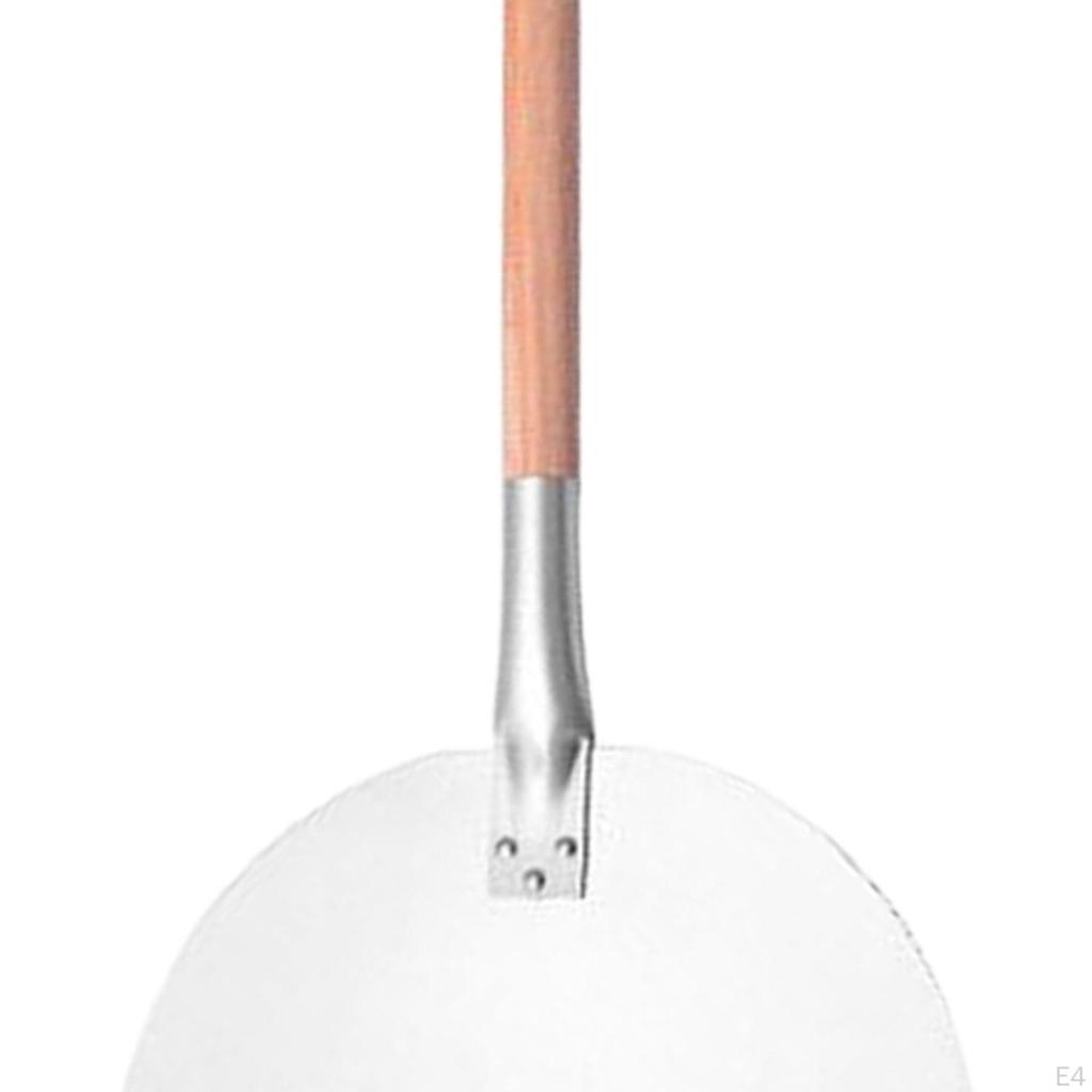 Pizza Spade, Convenient, with Wooden Handle, Homemade Bread Metal Paddle Peel for