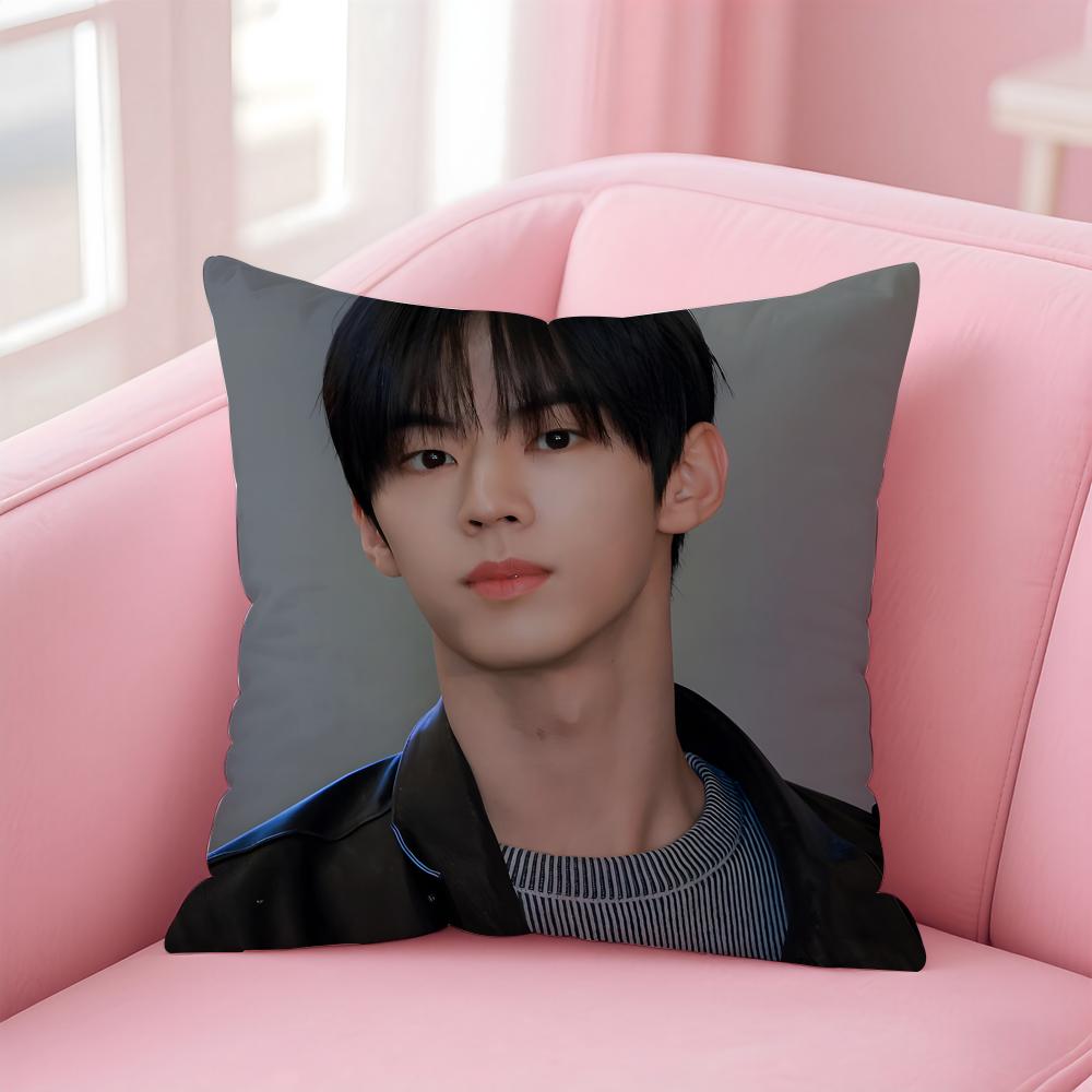 actor fresh DDohoon Cushion Cover Pillow Case Soft Skin Friendly Fabric Concealed Zipper