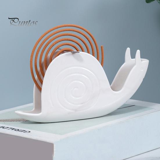 Держатель для благовоний с репеллентом от улиток, прочная спиральная курильница для благовоний, переносная настольная подставка для улавливания золы, украшение для лотка