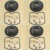 4x For Kawasaki KEF300 KVF300A KLX250 Carburetor Repair Kit W/ Vacuum Diaphragm