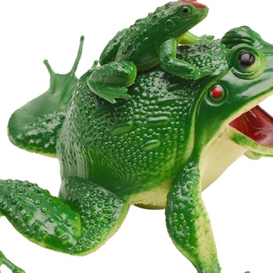 Звучащая игрушка-лягушка Прозрачная текстура Пазл Сложный реквизит Имитация звучащей игрушки-лягушки для презентаций