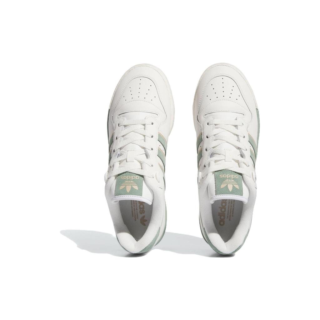Adidas Кроссовки унисекс Rivalry Low White Silver Green Core-White Off-White IG6309