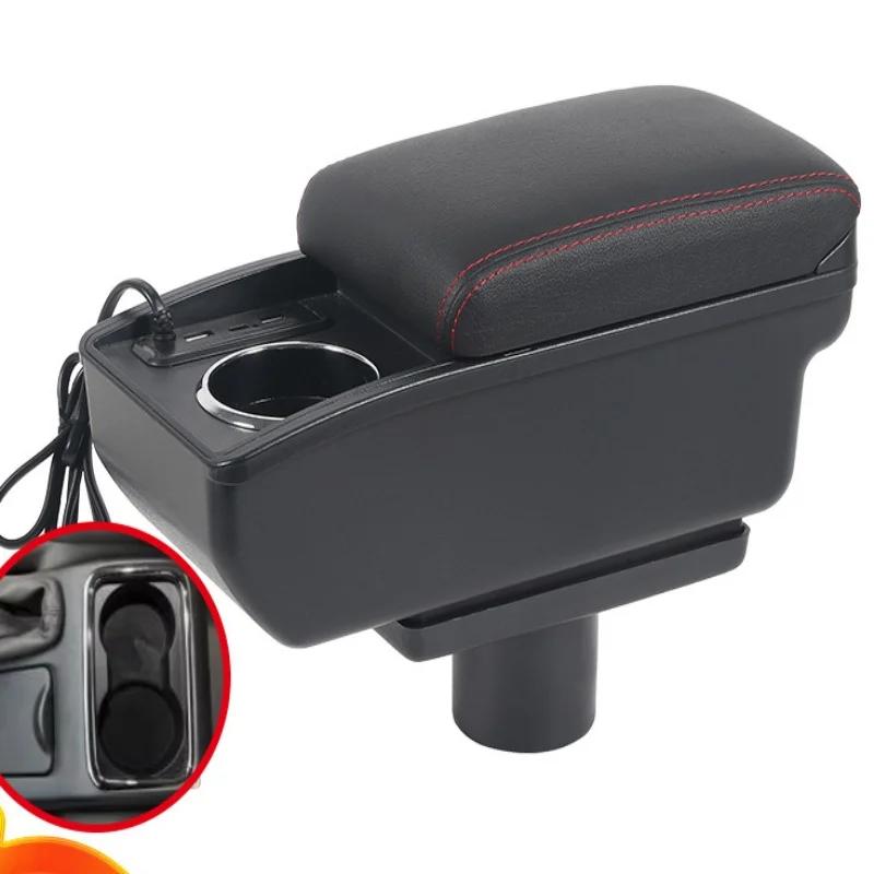 For Seat Ibiza Armrest Box For Seat Ibiza 6j Ibiza 6L Car Armrest Auto Storage box 2010-2019 Dedicated Retrofit Car Accessories