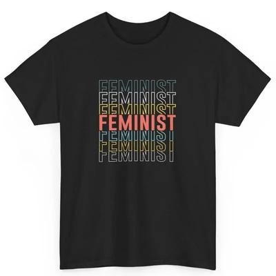 Феминистская S Женские Права Хлопковая Футболка