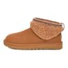 UGG Классические Ультра Мини Макси Кудрявые Сапоги Каштановые Женские Кроссовки 1158263-CHE