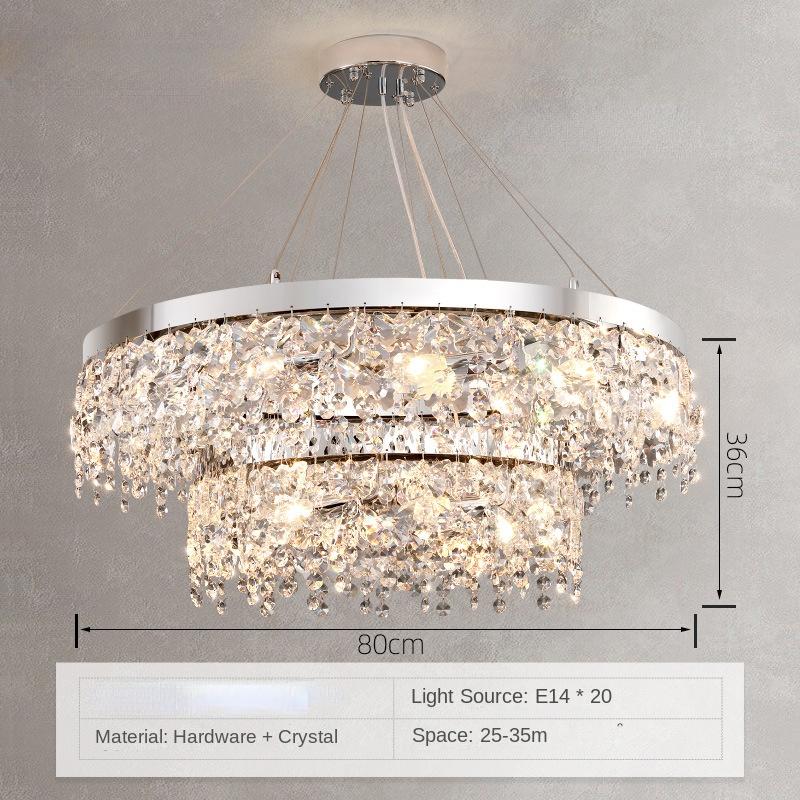 Подвесной светильник для спальни. Светильник для комнаты. Современный и минималистичный светильник для учебы. Хрустальный светильник. Основной светильник для гостиной.