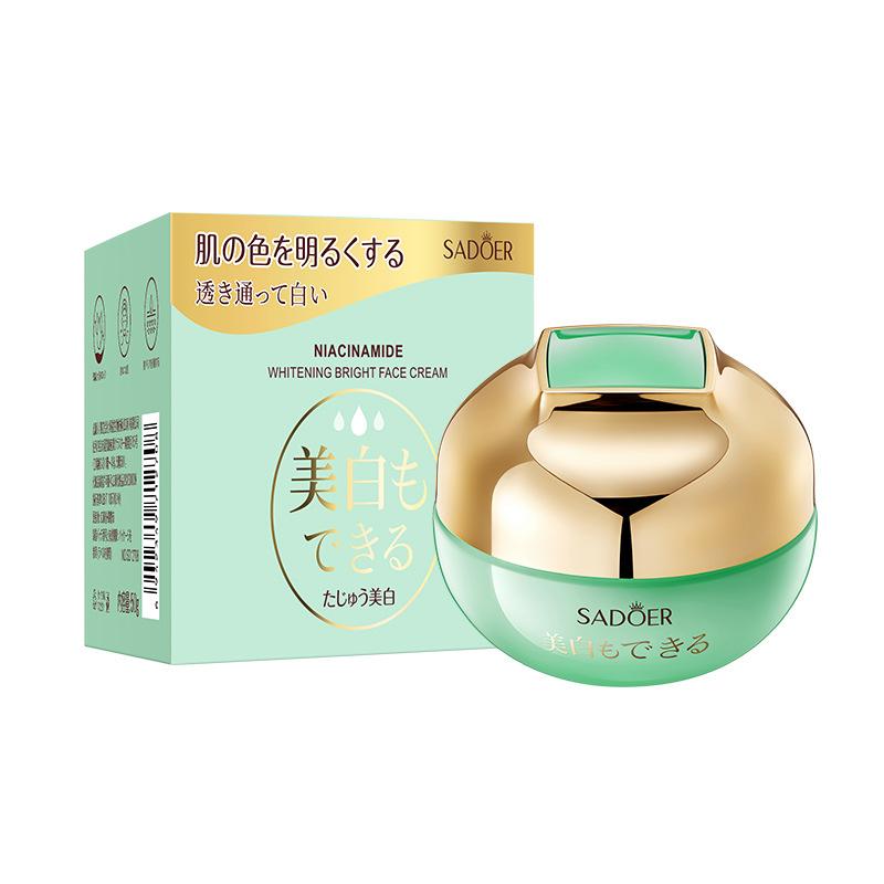 Niacinamide Whitening Brightening Cream SADOER Pampering Hydrating Moisturizing Moisturizing Cream