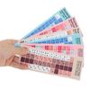 English Keyboard Sticker Russian Letter Laptop Keypad Film Replacement Keyboard Label  Desktop PC