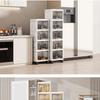Miling Slim 5-Tier Flip-Top Kitchen Storage Cabinet