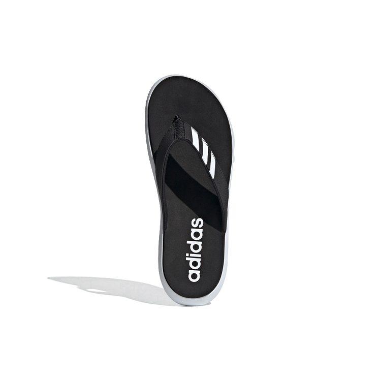 adidas Комфортная сандалия 'Черно-белая' EG2069
