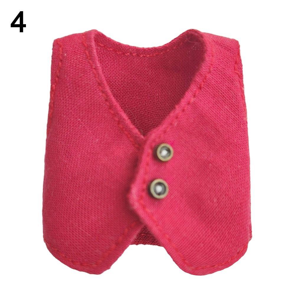 Boys Girls YMY Doll Clothes Casual Wear Doll Shirts New Vest Tops 1/11 ob11 dolls/1/12 Bjd Doll