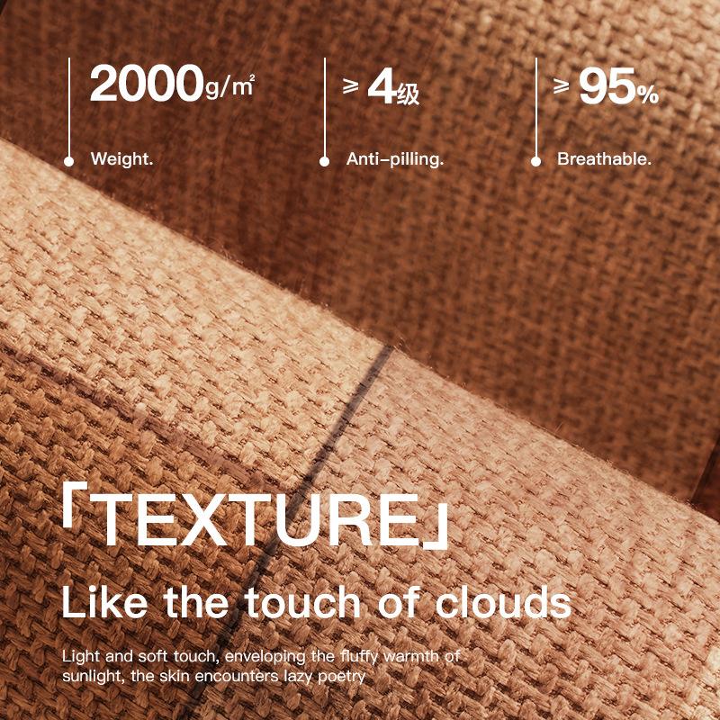 Organic Linen Bath Mat & Bathroom Rug, Shower Doormat with Non-Slip Rubber Backing, Quick Absorb Eco-Friendly for Bathroom