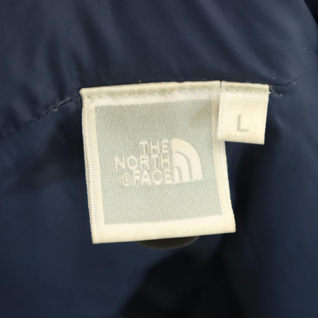 The North Face Down Jacket L Navy Outdoor NPW61835 Women Used