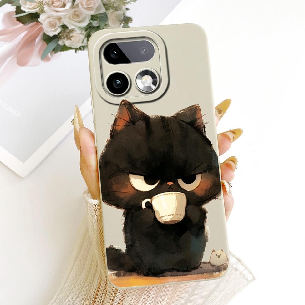 Чехол для телефона Realme 16 Pro Plus RMX5131 Чехол для Realme 16 Pro+ Силиконовый Роскошный Модный Милый Мультяшный Расписной Корпус