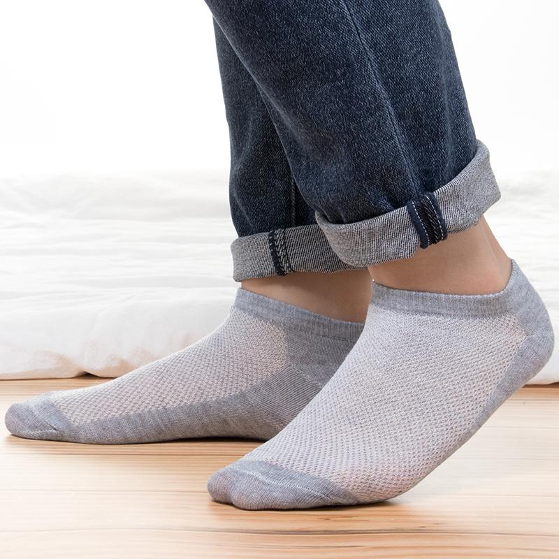 1 пара мужских спортивных носков летние низкие сетчатые дышащие короткие носки-гольфы тонкие носки мужские однотонные хлопковые носки-лодочки носки до щиколотки белые черные