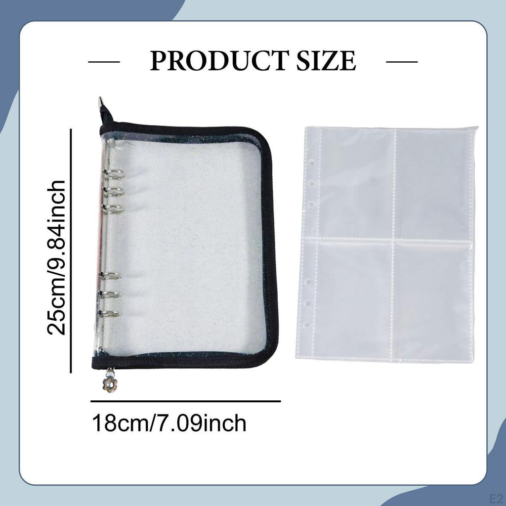 Binder Photo Album 25 Sheets Internal Pages DIY Photocard Collect Book Holder for