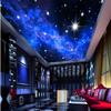Universe Starry Sky Ceiling Wall Mural 3d Blue Galaxy Wallpaper For Living Room Bedroom Wall Painting Home Decor