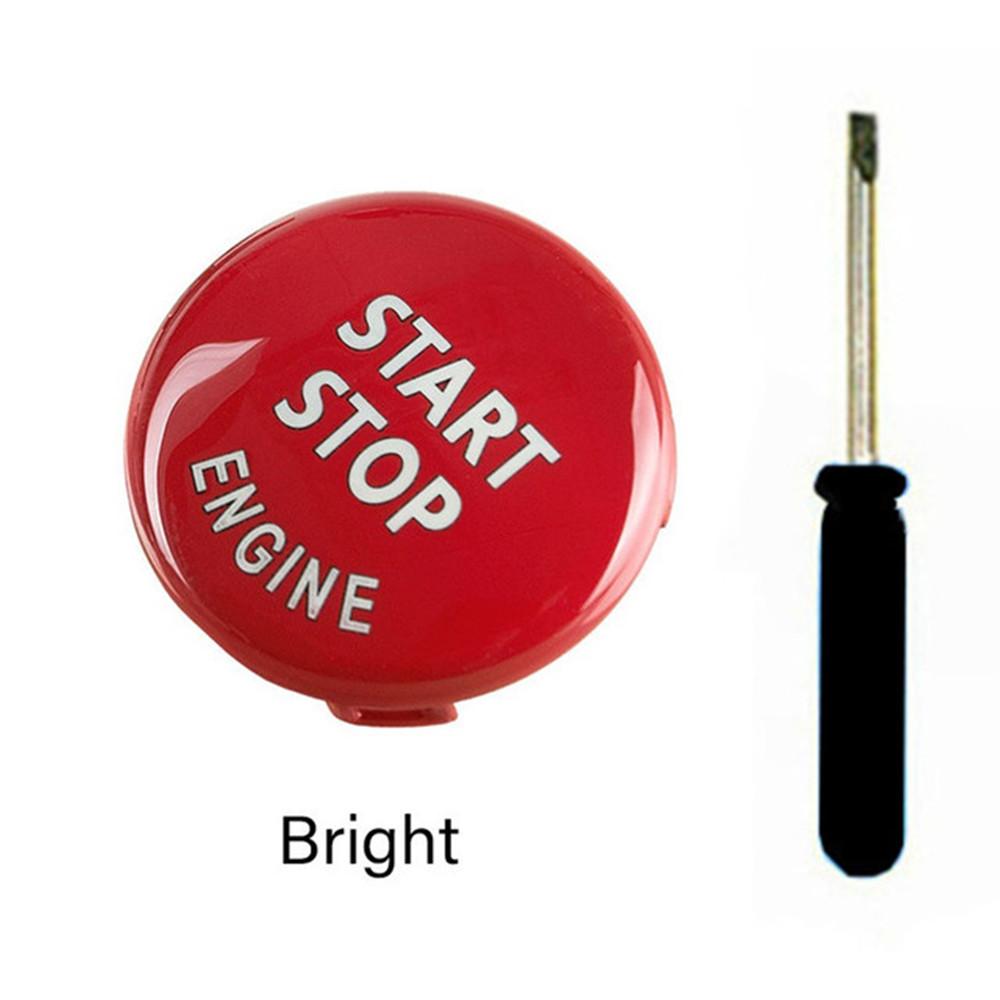 Кнопка запуска двигателя автомобиля, замена крышки, подходит для BMW X1 X5 E70 X6 E71 Z4 E89 3 5 серии E90 E91 E60 Авто