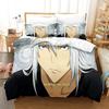 2024 Комплект постельного белья Bakuman Односпальный Полуторный Двуспальный Кинг-сайз Комплект для кровати Взрослый Детский Спальня Комплекты пододеяльников 3D-принт Аниме Комплект простыней