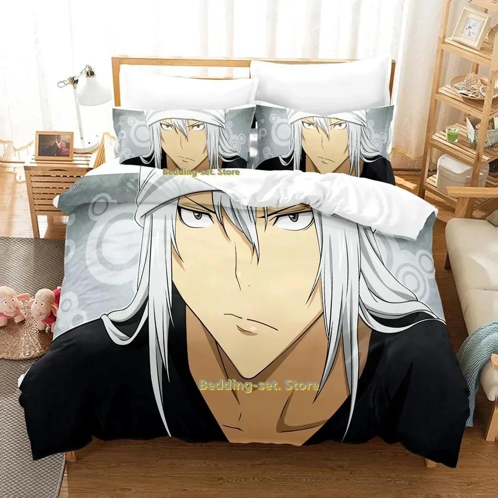 2024 Комплект постельного белья Bakuman Односпальный Полуторный Двуспальный Кинг-сайз Комплект для кровати Взрослый Детский Спальня Комплекты пододеяльников 3D-принт Аниме Комплект простыней