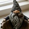 Vintage Gnome Ashtray Retro Dwarf Shape Ash Tray Desktop Resin Ash Holder for Home Office Outdoor Indoor Decor