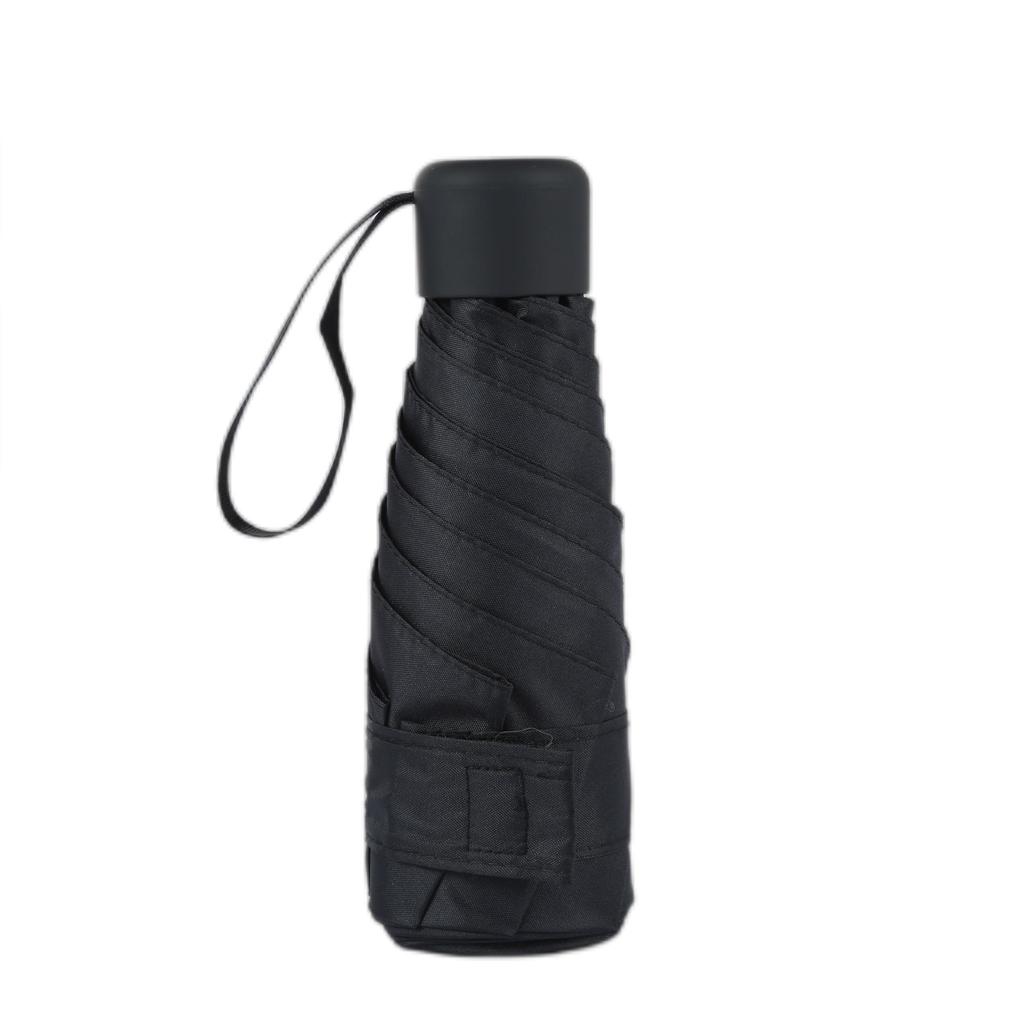 Компактный зонт двойного назначения с УФ-защитой от солнца и дождя, портативный складной солнцезащитный козырек с принтом