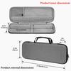 Geekria Compatible Hardshell Travel Carrying Case for Apple Magic Keyboard with Numeric Keypad and Apple Magic Mouse, Wireless Portable