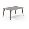 Garden Table - Rectangular 160cm - Cappuccino - In Resin - 6 People - Lima - Allibert by KETER