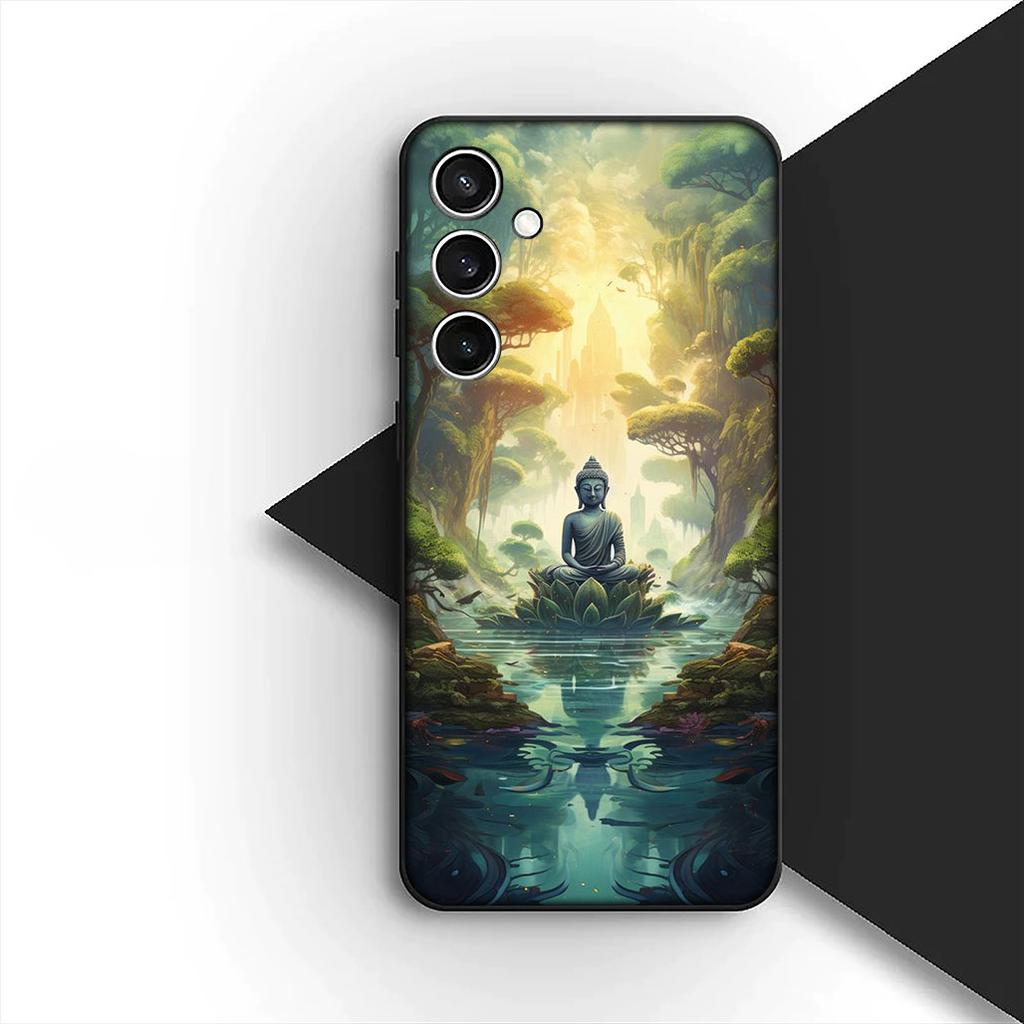 Lord Buddha Silicone Cover for Motorola Moto G55 G45 G75 G85 G84 Edge 50 30 Fusion 40 NEO Ultra Pro Coque Phone Case