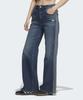 Джинсы клеш Adidas Washed - Средне-синий деним / Kt3174