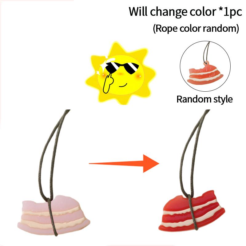 Color Changing Roast Duck Chicken Fish Squid Pork Funny Bag Hanging Pendant Car Swing Duck Car Rearview Mirror Pendant Gift