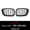 Совместимо с передним бампером BMW X5 E53 1999-2006, решетка вентиляционного отверстия "двойные почки"