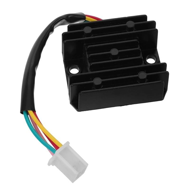 Выпрямитель тока Универсальный регулятор напряжения Мотоциклетный стабилизатор напряжения 4 провода 4 контакта 12 В для 150-250 куб.см квадроцикла скутера