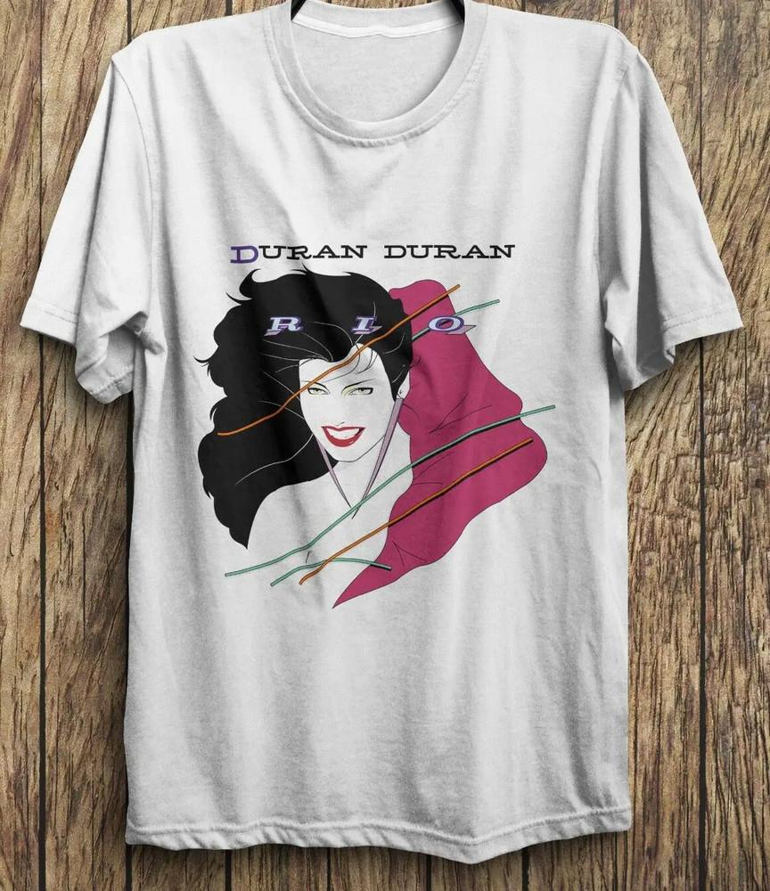 Новая футболка Duran Duran Rio Tour 1982 Белая Для мужчин Женщин S-234XL