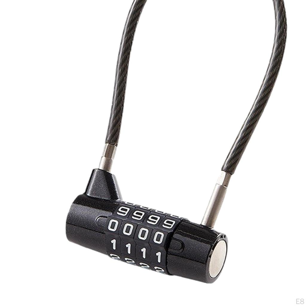 Кабельный замок для багажа, дорожный багаж, универсальный парольный замок, комбинация для улицы